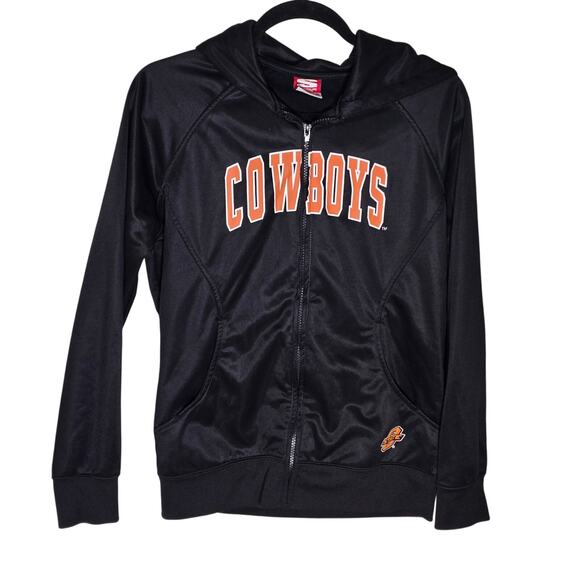 Stadium Other - Vintage Stadium OSU Oklahoma State Cowboys Full Zip Jacket Black NCAA Football M